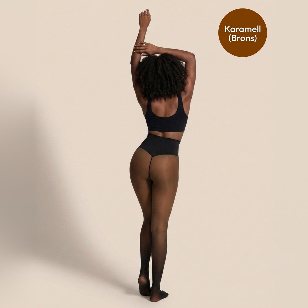 Nudia Sheer Illusion fleecefodrade tights