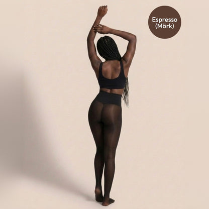 Nudia Sheer Illusion fleecefodrade tights